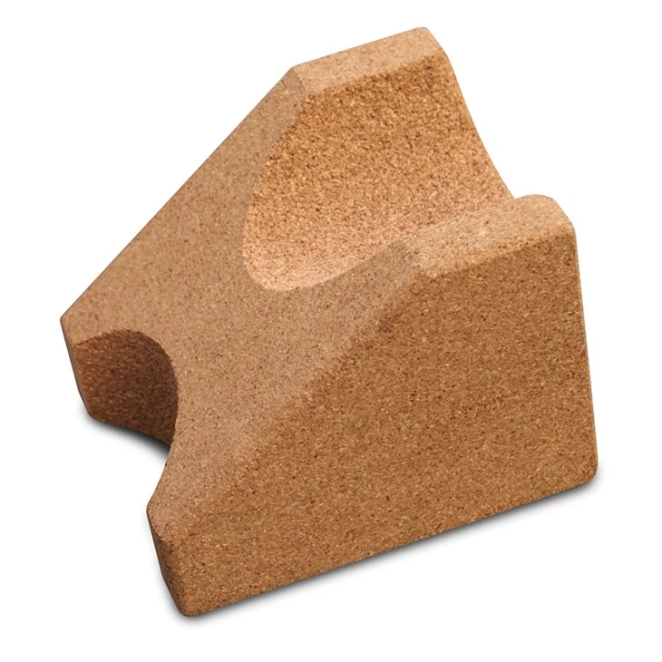 Wedge-shape Cork Yoga Blocks For Custom