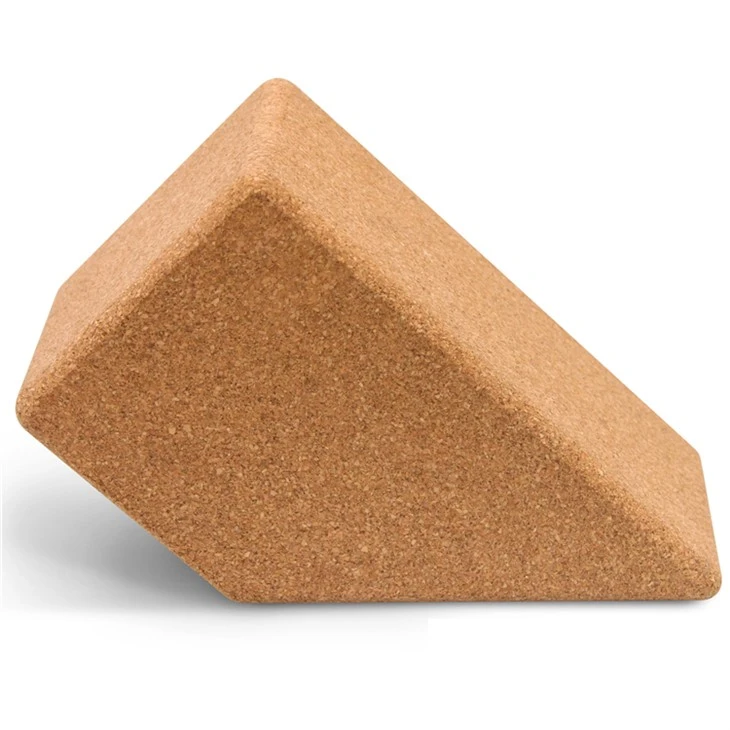 Wedge-shape Cork Yoga Blocks