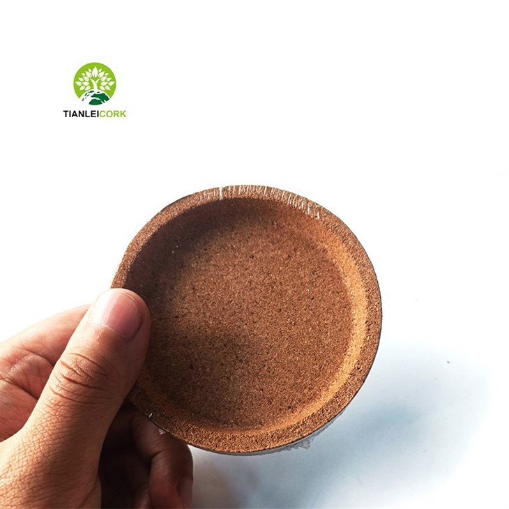 glass cork coaster