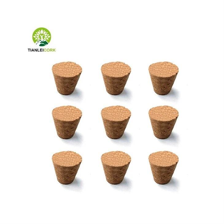 tapered cork stoppers