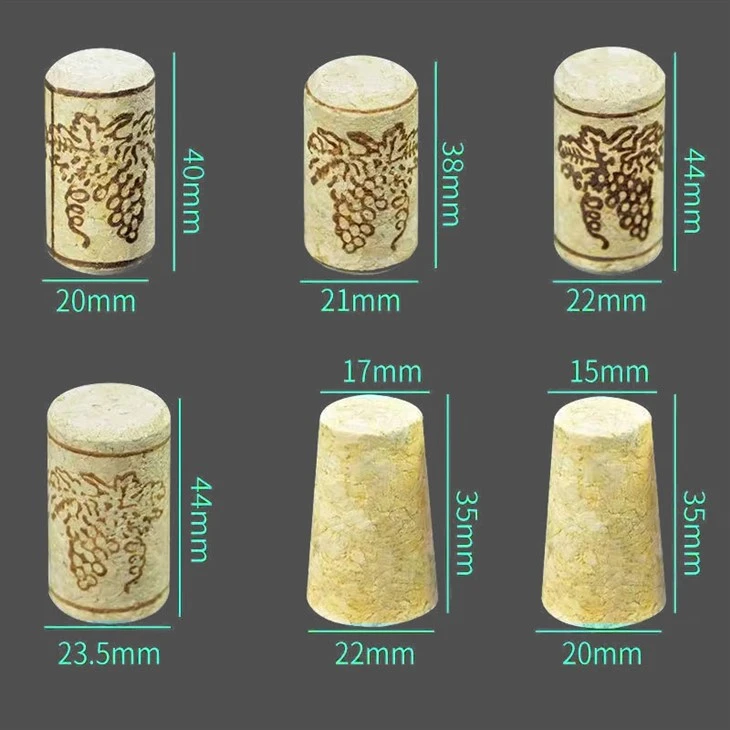 Cork stopper size