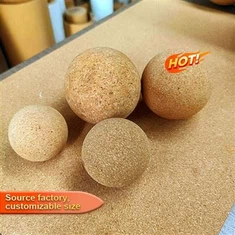 Přírodní korková arašídová kulička Korková kulička